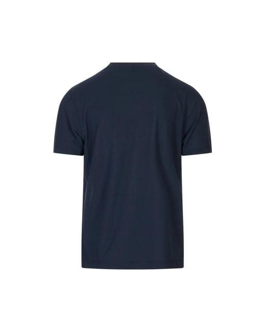 Zanone Blue T-Shirts for men