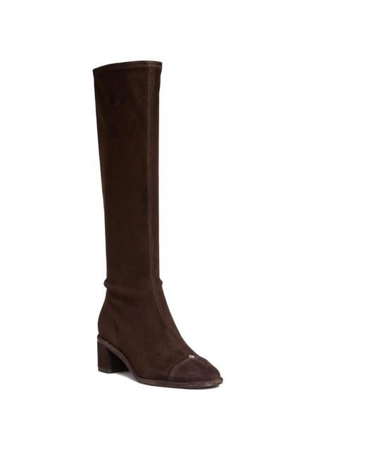 Tory Burch Brown Braune Damen Stiefeletten