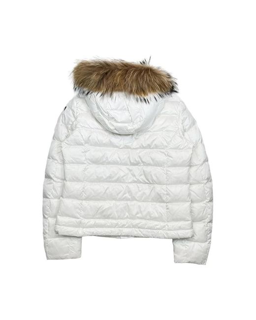 Blauer White Arcadia Daunenjacke