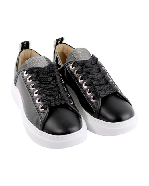 Alexander Smith Black Laced Shoes