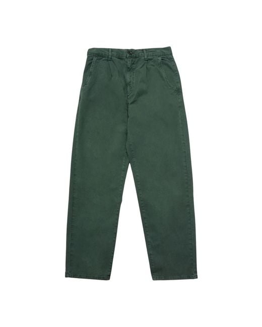 Les Deux Romeo Plissierte Chino Hose Grün in Green für Herren