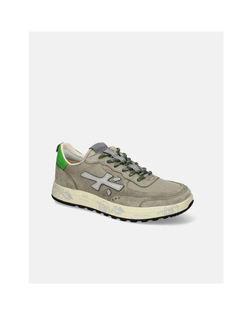 Premiata Green Sneakers