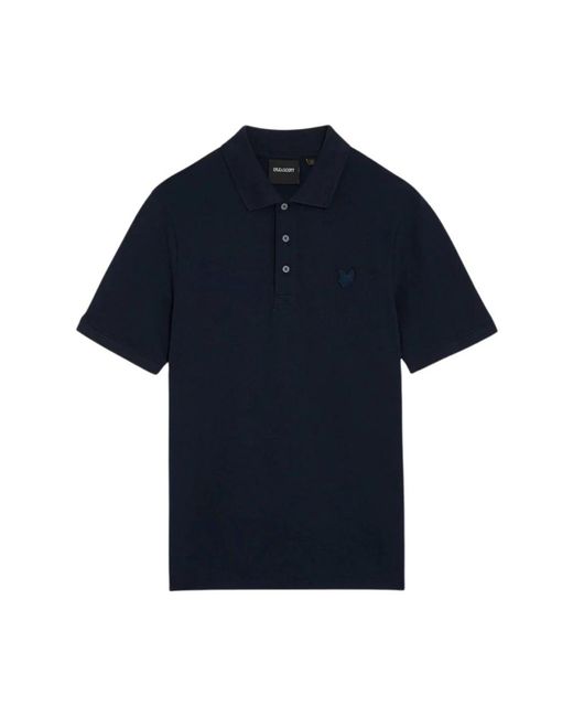 Lyle & Scott Blue Polo Shirts for men