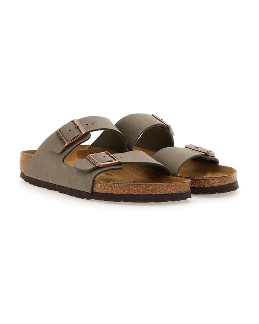Birkenstock Brown Sliders