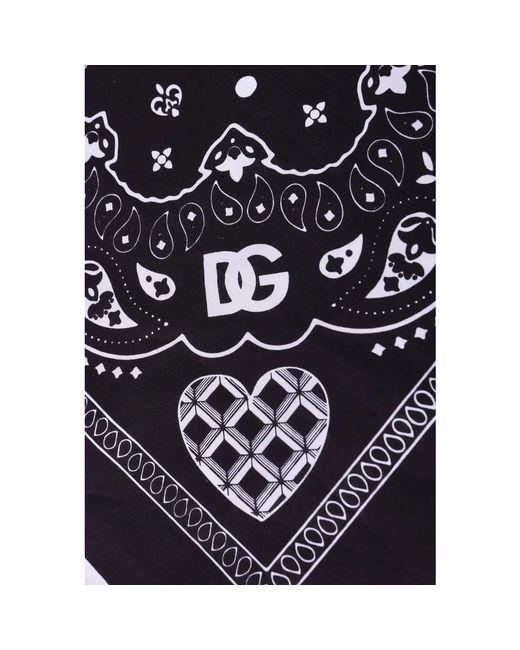 Accessories > pocket scarves Dolce & Gabbana pour homme en coloris Black