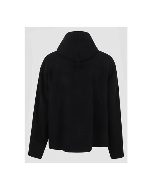 Rier Black Hoodies for men