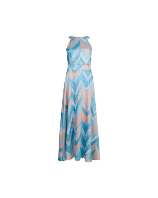Maxi Dresses Liu Jo de color Blue