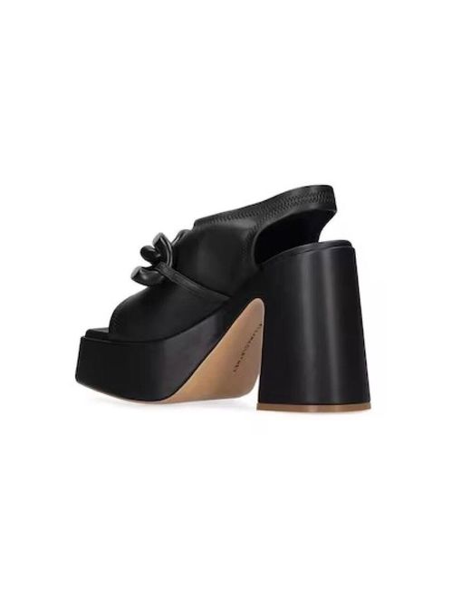 High Heel Sandals Stella McCartney en coloris Black