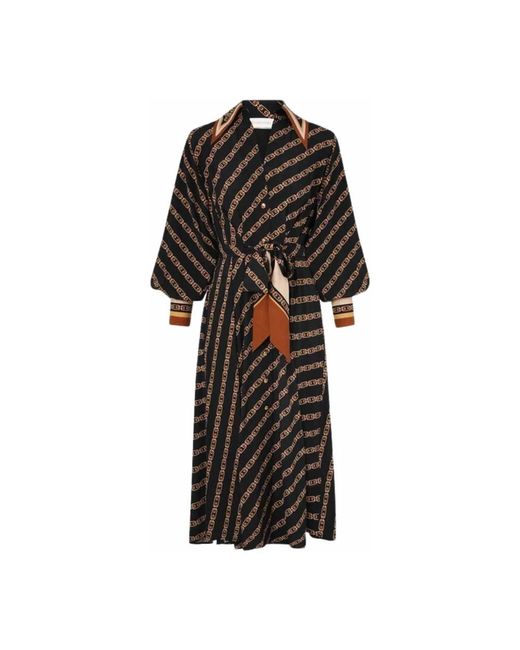 Zimmermann Shirt Dresses in het Black