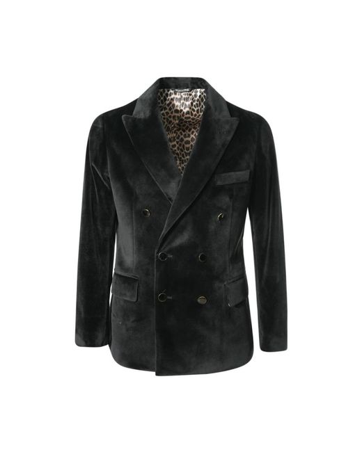 Reveres 1949 Black Blazers for men