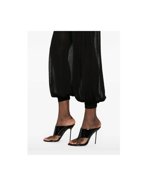 Jonathan Simkhai Black Cropped Trousers