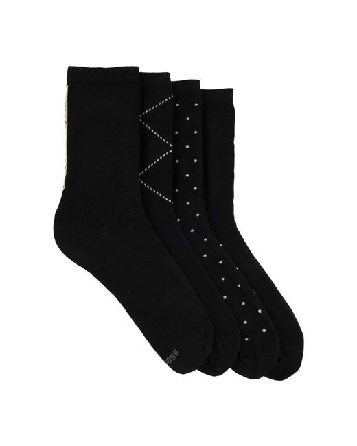 Socks di Boss in Black