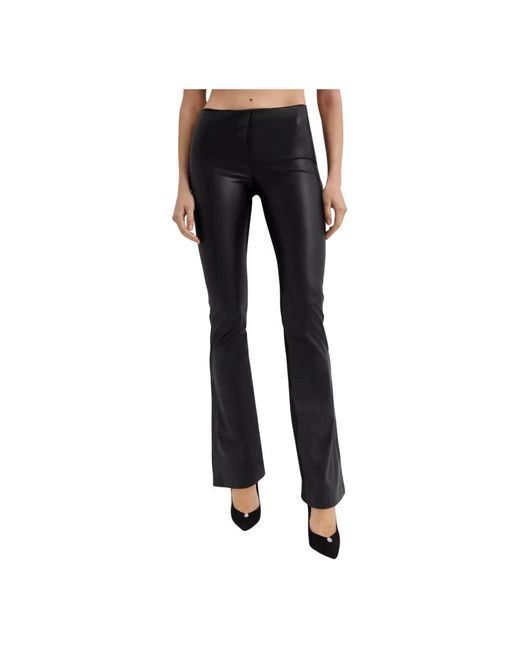 Coperni Leather Trousers in het Blue