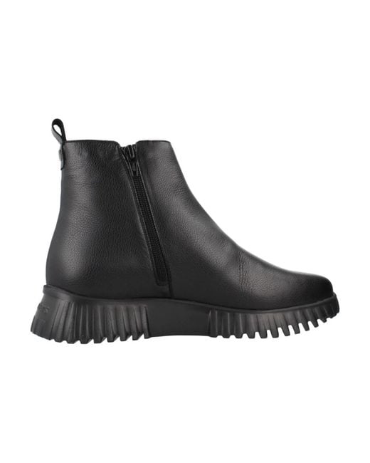 Wonders Black Wilde Stiefeletten