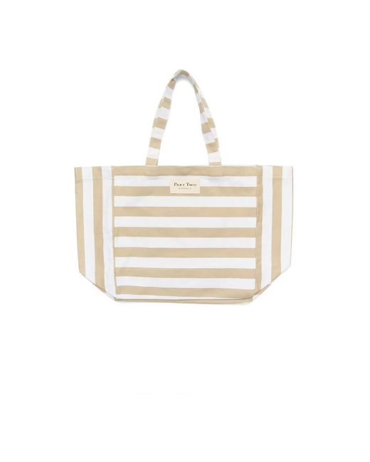 Part Two White Tote Bags