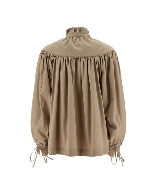Dries Van Noten Natural Blouses
