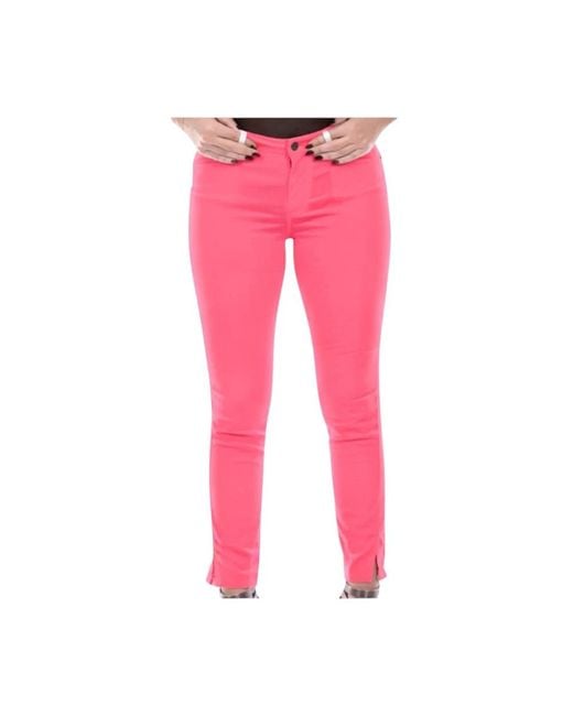 ARMANI EXCHANGE Pink Cropped Trousers