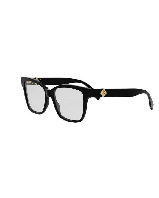 Glasses Fendi de color Black