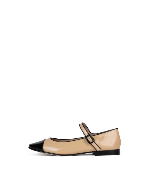 Jeffrey Campbell Natural Ballerinas