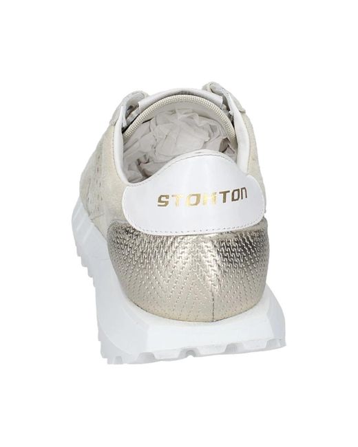 Stokton White Sneakers