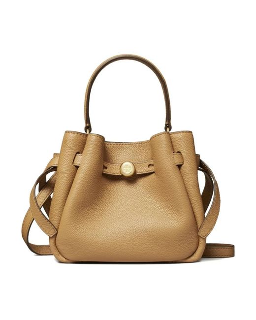 Tory Burch Brown Bucket Bags