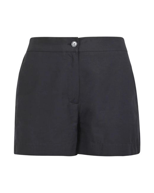 Ottod'Ame Black Short Shorts