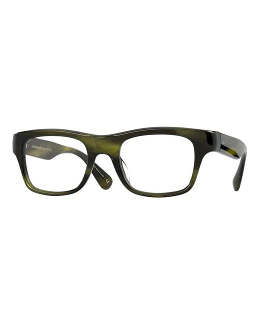 Oliver Peoples Black Emerald Bark Brillengestelle Brisdon Ov
