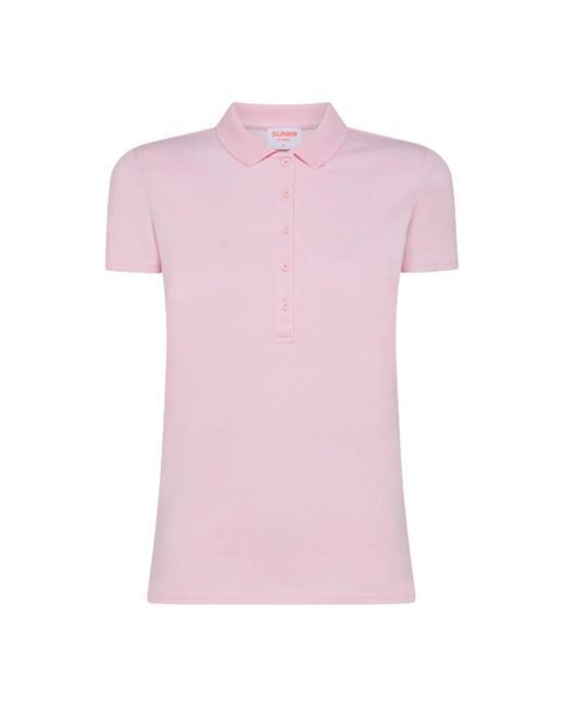 Sun 68 Pink Polo Shirts