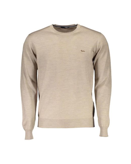 Harmont & Blaine Natural Round-Neck Knitwear for men