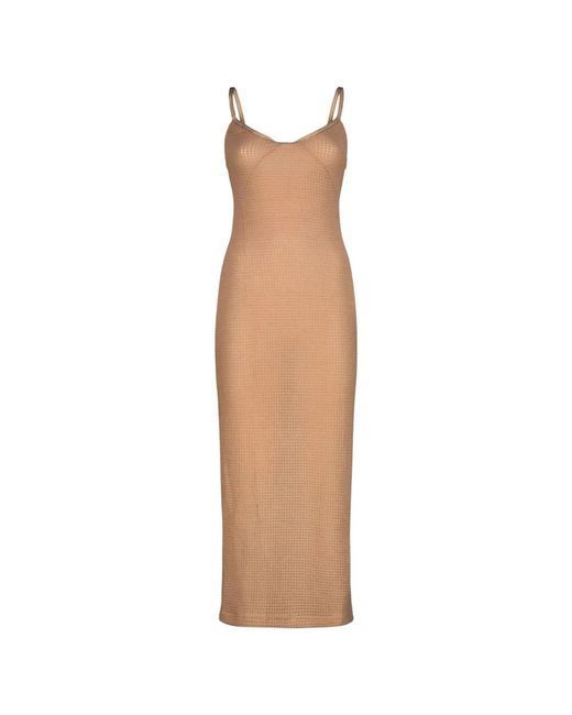 Miss Bikini Brown Knitted Dresses