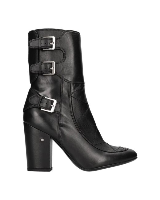 Laurence Dacade Black Heeled Boots
