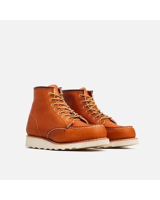 Red Wing Brown Lace-up boots
