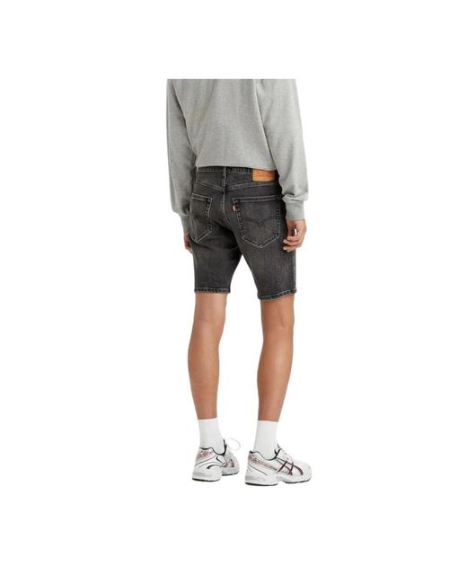 Levi's Gray Denim Shorts for men