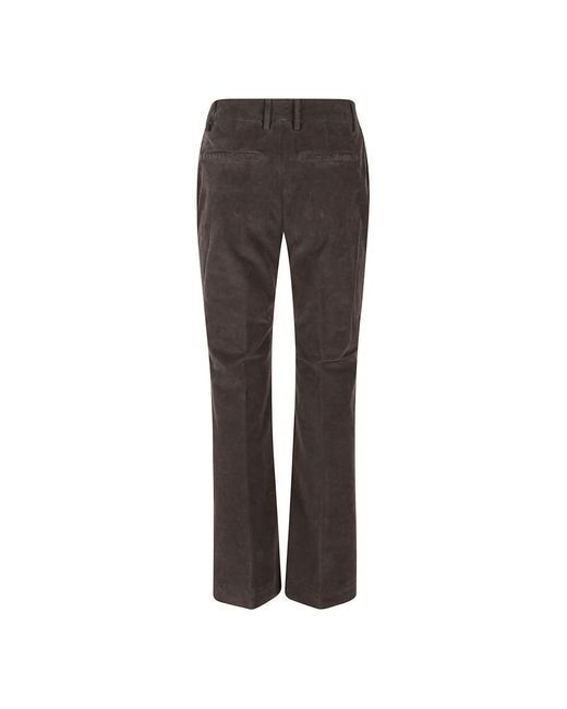 True Royal Gray Straight Trousers