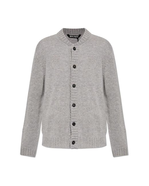 Palm Angels Gray Cardigans for men