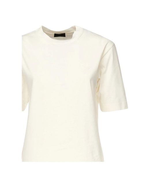 Moncler White T-Shirts