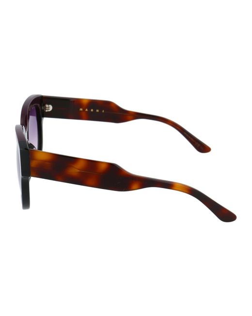Marni Purple Stylische sonnenbrille me600s