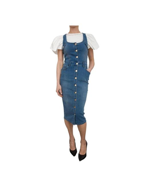 Midi Dresses di Fracomina in Blue