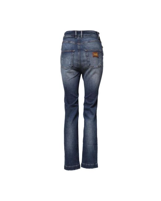 Dolce & Gabbana Blue Bootcut Jeans