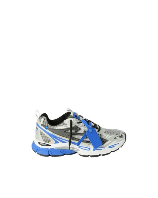 Off-White c/o Virgil Abloh Blue Be Right Back Chunky Mesh Sneakers for men