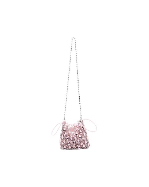 Self-Portrait Pink Bucket Bags