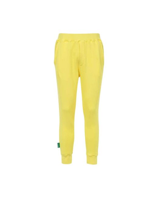 Sweatpants DSquared² de hombre de color Yellow