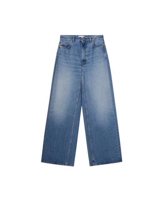 Teurn Studios Blue Wide Jeans