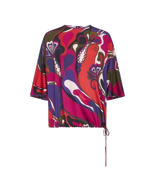 Emilio Pucci Red Blouses