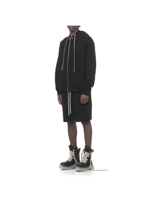 Zip-Throughs Rick Owens de hombre de color Black