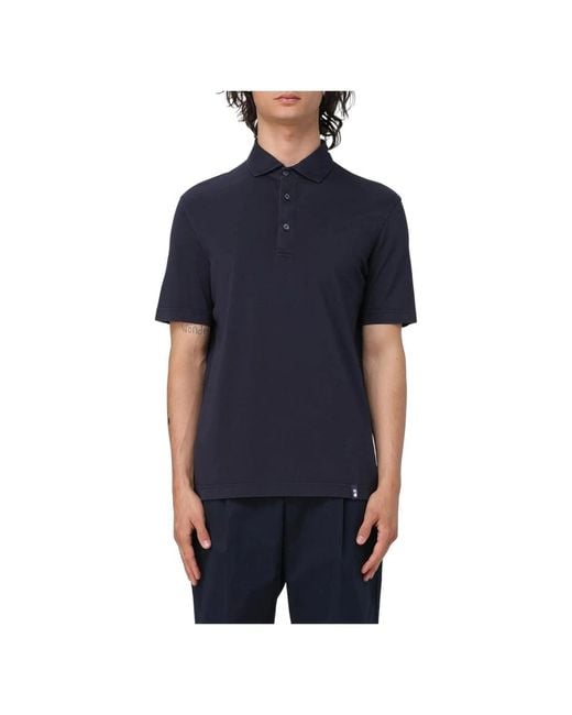 Polo Shirts Drumohr de hombre de color Blue