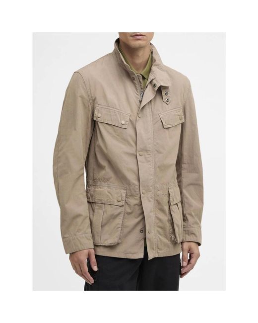 Barbour Brown Light Jackets for men