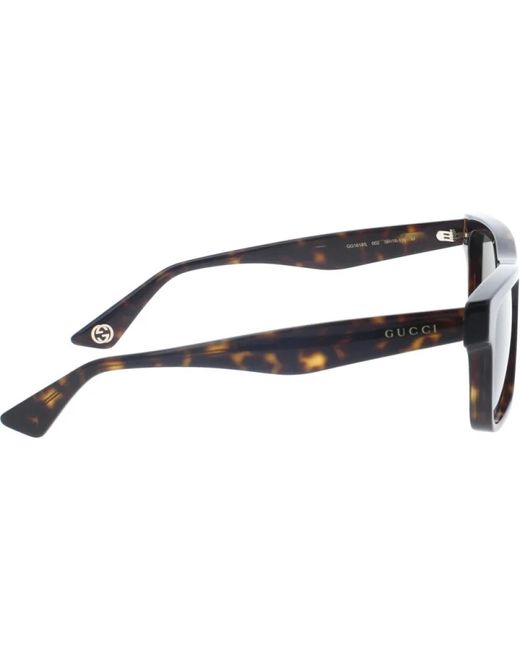 Gucci Stilvolle sonnenbrille schwarzer rahmen in Gray für Herren