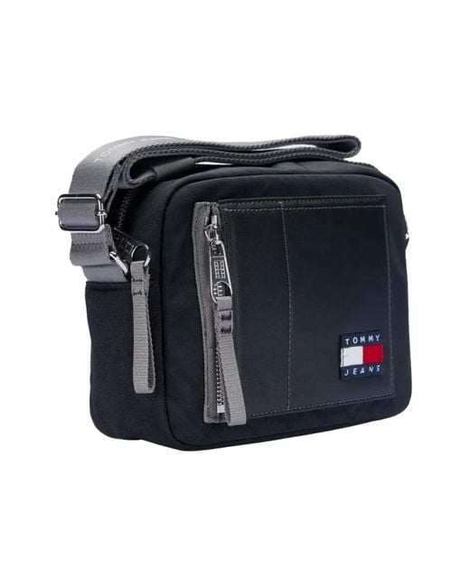 Tommy Hilfiger Flag Sacoche Zwarte Tas in het Blue voor heren