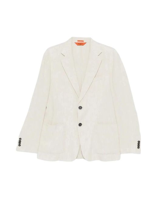 Formal Blazers Barena pour homme en coloris White
